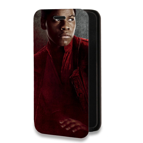 Дизайнерский горизонтальный чехол-книжка для Iphone 13 Pro Max Star Wars : The Last Jedi