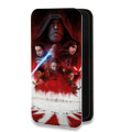 Дизайнерский горизонтальный чехол-книжка для Xiaomi Redmi 10 Star Wars : The Last Jedi