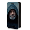 Дизайнерский горизонтальный чехол-книжка для Iphone 11 Pro Max Star Wars : The Last Jedi