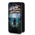 Дизайнерский горизонтальный чехол-книжка для Xiaomi RedMi Note 9 	 Пираты карибского моря