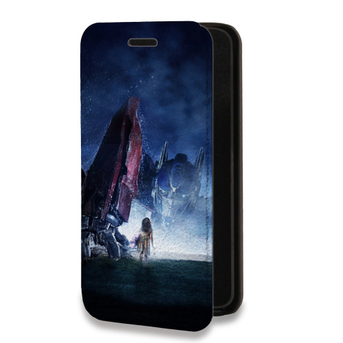 Дизайнерский горизонтальный чехол-книжка для Samsung Galaxy S10 Lite Трансформеры