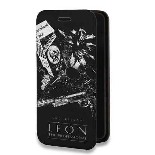 Дизайнерский горизонтальный чехол-книжка для ZUK Edge Leon