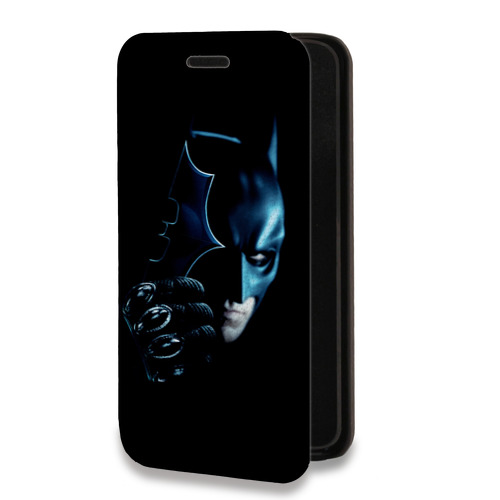 Дизайнерский горизонтальный чехол-книжка для Nokia X10 Бэтмен 