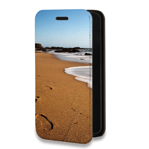 Дизайнерский горизонтальный чехол-книжка для Xiaomi RedMi 9 пляж