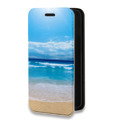 Дизайнерский горизонтальный чехол-книжка для Xiaomi Mi 11 пляж