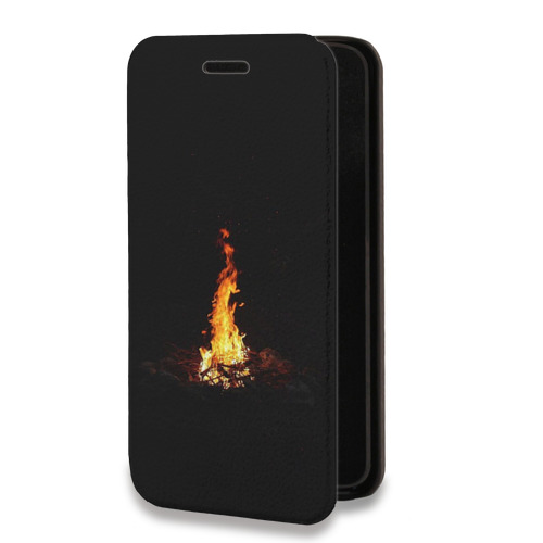 Дизайнерский горизонтальный чехол-книжка для Iphone 14 Pro Max ночь