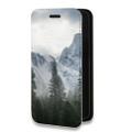 Дизайнерский горизонтальный чехол-книжка для OnePlus 8T горы