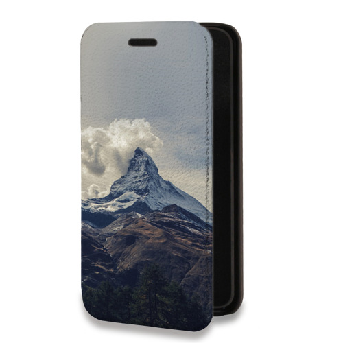 Дизайнерский горизонтальный чехол-книжка для Iphone 7 Plus / 8 Plus горы