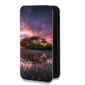 Дизайнерский горизонтальный чехол-книжка для Samsung Galaxy A51 восход