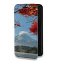 Дизайнерский горизонтальный чехол-книжка для Huawei Honor 8X Max вулкан