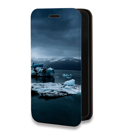 Дизайнерский горизонтальный чехол-книжка для Huawei Honor 20 айсберг