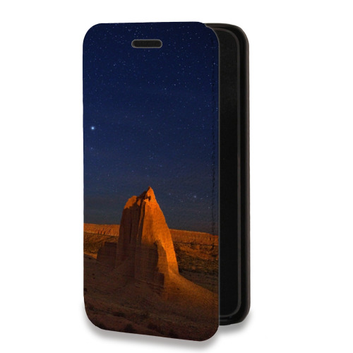Дизайнерский горизонтальный чехол-книжка для Iphone 14 Pro Max каньоны
