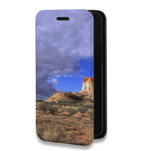 Дизайнерский горизонтальный чехол-книжка для Iphone 14 Pro Max каньоны