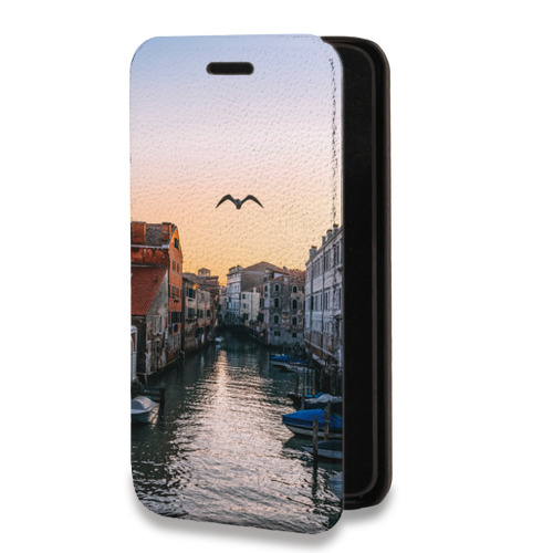 Дизайнерский горизонтальный чехол-книжка для Iphone 11 Pro венеция