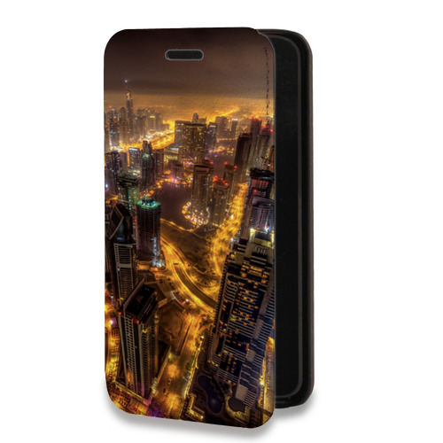 Дизайнерский горизонтальный чехол-книжка для Iphone 11 Pro Max дубай