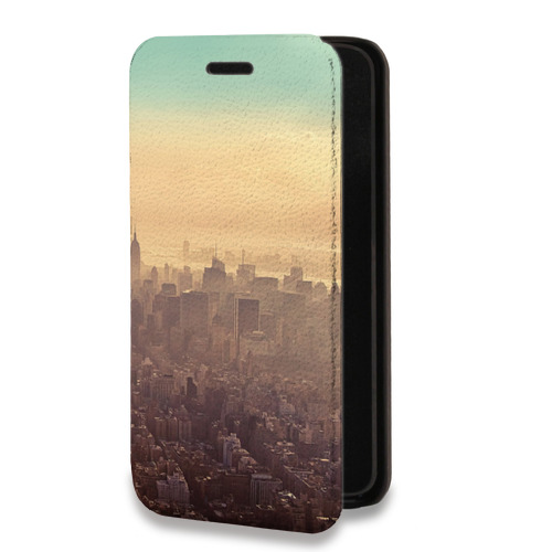 Дизайнерский горизонтальный чехол-книжка для OnePlus 8T Нью-Йорк