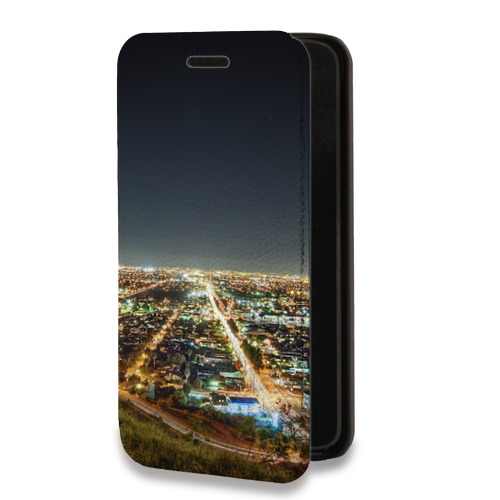 Дизайнерский горизонтальный чехол-книжка для Huawei P Smart (2021) Лос-Анджелес