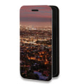Дизайнерский горизонтальный чехол-книжка для OnePlus 8T Лос-Анджелес