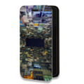 Дизайнерский горизонтальный чехол-книжка для Realme C11 Гонконг