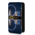 Дизайнерский горизонтальный чехол-книжка для Alcatel One Touch Idol 2 mini Сингапур