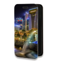 Дизайнерский горизонтальный чехол-книжка для Samsung Galaxy S20 FE Сингапур