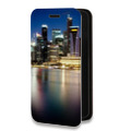 Дизайнерский горизонтальный чехол-книжка для Samsung Galaxy A51 Сингапур
