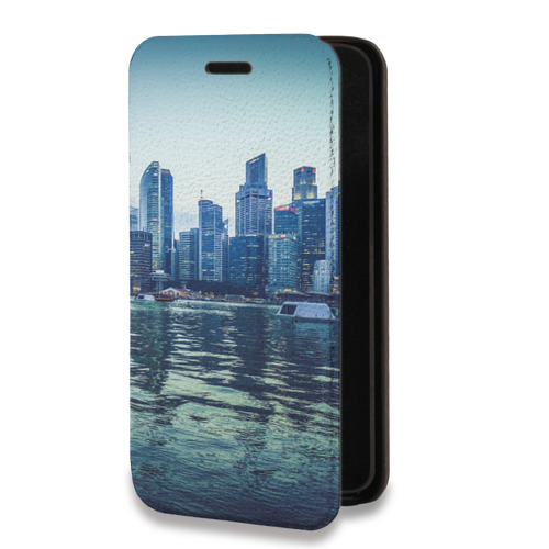 Дизайнерский горизонтальный чехол-книжка для Iphone 14 Pro Max Сингапур