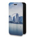 Дизайнерский горизонтальный чехол-книжка для Nokia 1.4 Сингапур