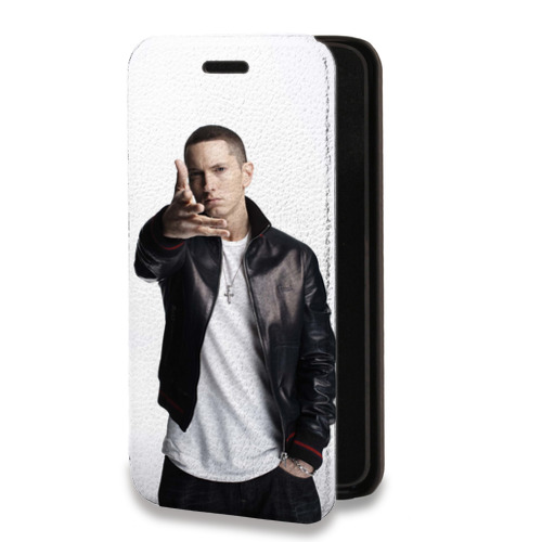 Дизайнерский горизонтальный чехол-книжка для Huawei Mate 10 Eminem
