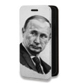Дизайнерский горизонтальный чехол-книжка для Huawei Y6p В.В.Путин 