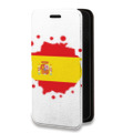 Дизайнерский горизонтальный чехол-книжка для Xiaomi RedMi 9A флаг Испании