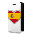 Дизайнерский горизонтальный чехол-книжка для Huawei Honor Note 8 флаг Испании