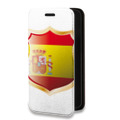 Дизайнерский горизонтальный чехол-книжка для Huawei P40 Pro флаг Испании