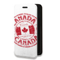 Дизайнерский горизонтальный чехол-книжка для Realme C11 Флаг Канады