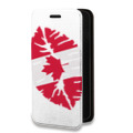 Дизайнерский горизонтальный чехол-книжка для ASUS ZenFone AR Флаг Канады