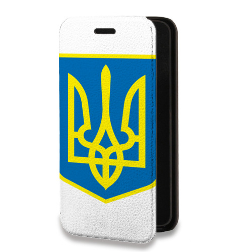 Дизайнерский горизонтальный чехол-книжка для Iphone 7 Флаг Украины