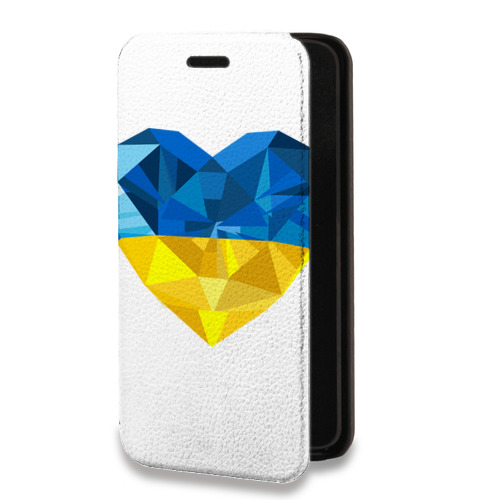 Дизайнерский горизонтальный чехол-книжка для Huawei Mate 10 Pro Флаг Украины