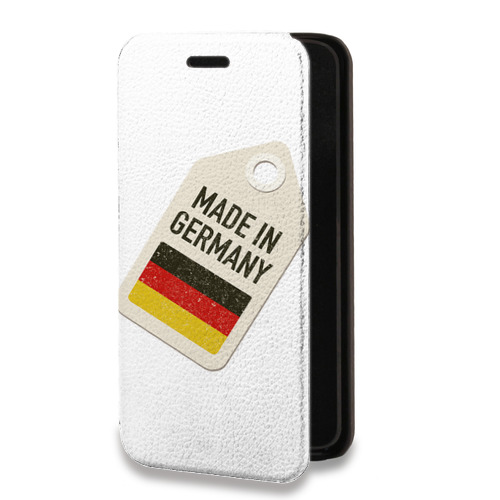 Дизайнерский горизонтальный чехол-книжка для Realme C11 (2021) Флаг Германии