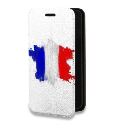 Дизайнерский горизонтальный чехол-книжка для Realme Narzo 30 5G Флаг Франции