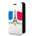 Дизайнерский горизонтальный чехол-книжка для Samsung Galaxy S10 Lite Флаг Франции
