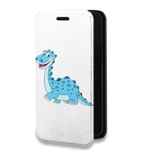 Дизайнерский горизонтальный чехол-книжка для Samsung Galaxy S10 Lite Прозрачные Драконы