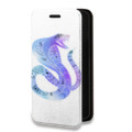Дизайнерский горизонтальный чехол-книжка для Samsung Galaxy S10 Lite Прозрачные змеи