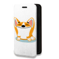 Дизайнерский горизонтальный чехол-книжка для Xiaomi Mi 11 Lite Прозрачные собаки