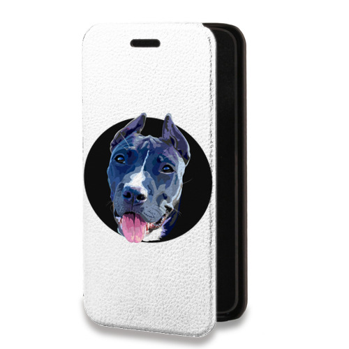 Дизайнерский горизонтальный чехол-книжка для Realme C11 Прозрачные собаки