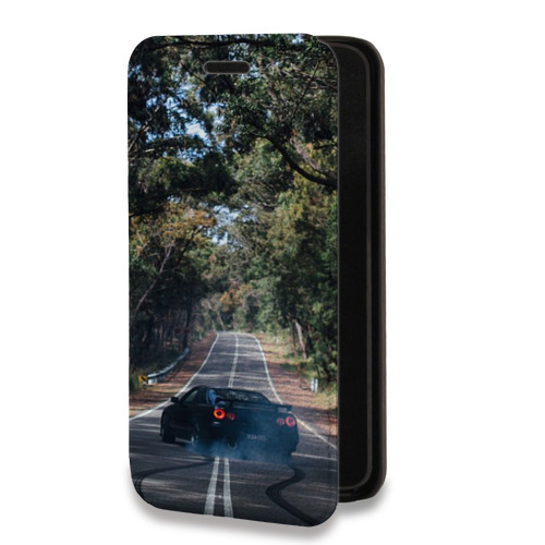 Дизайнерский горизонтальный чехол-книжка для Samsung Galaxy S10 Lite Дрифт