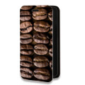 Дизайнерский горизонтальный чехол-книжка для Iphone 12 Pro кофе