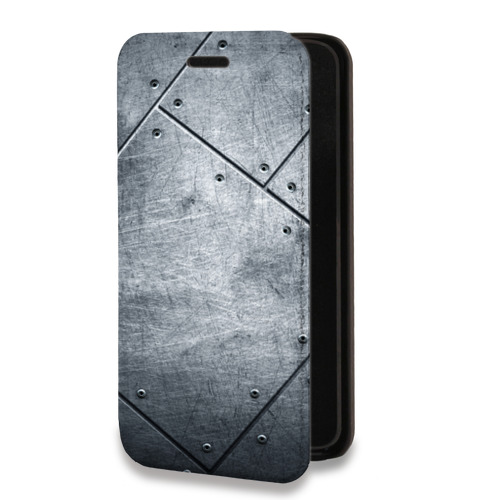 Дизайнерский горизонтальный чехол-книжка для Iphone 11 Pro Металл
