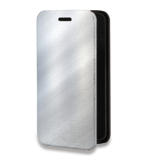 Дизайнерский горизонтальный чехол-книжка для Iphone 7 Металл