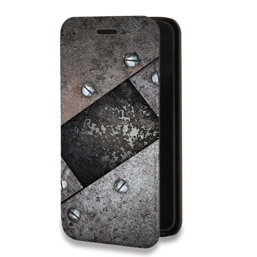 Дизайнерский горизонтальный чехол-книжка для Iphone 11 Pro Металл