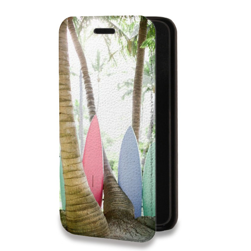 Дизайнерский горизонтальный чехол-книжка для Samsung Galaxy Ace 4 Hawaii